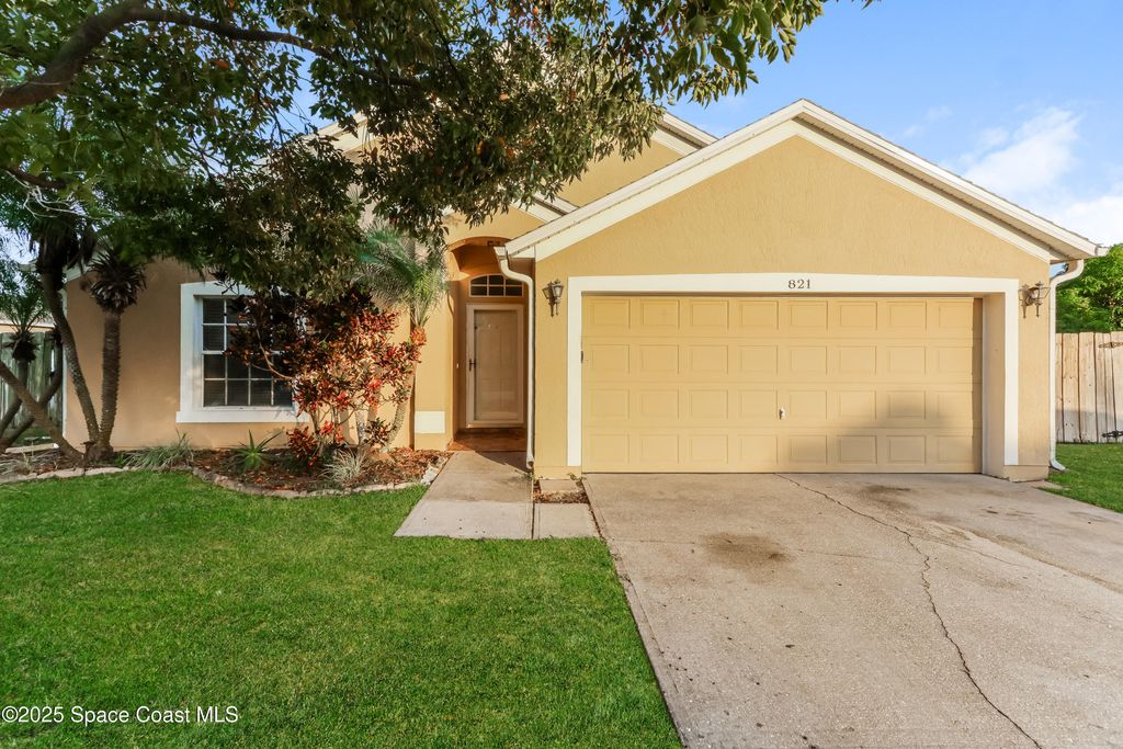 821 Honeysuckle Drive, Rockledge, FL 32955