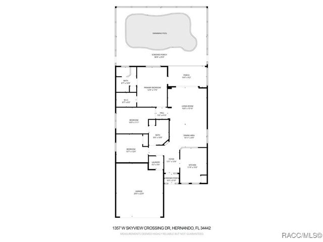 1357 W Skyview Crossing Drive, Hernando, FL 34442