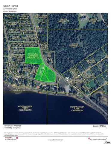 1402 TERRAL ISLAND ROAD, Farmerville, LA 71241