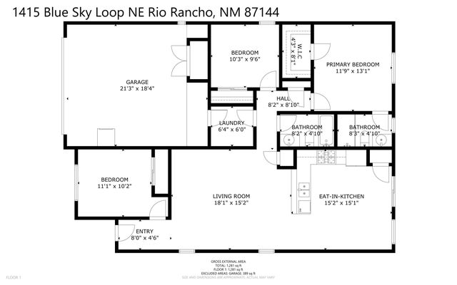 1415 Blue Sky Loop NE, Rio Rancho, NM 87144