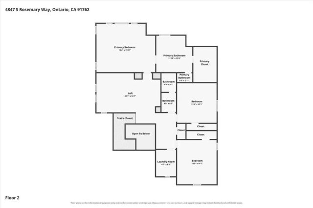 4847 S Rosemary, Ontario, CA 91762