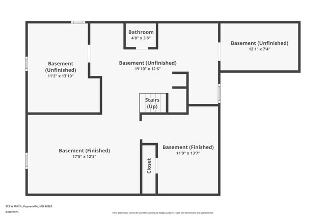 523 W Mill Street, Paynesville, MN 56362