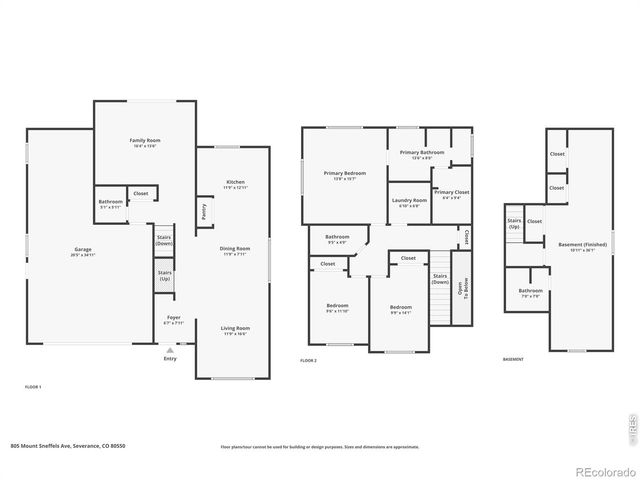 805 Mt Sneffels Avenue, Severance, CO 80550
