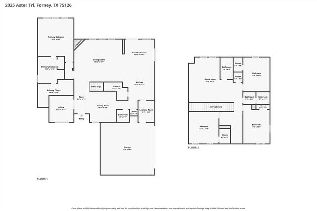 2025 Aster Trail, Forney, TX 75126