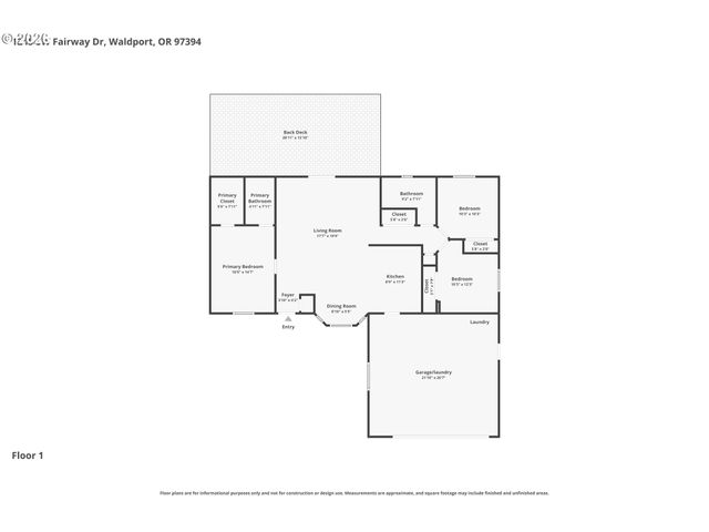 1245 Sw FAIRWAY Dr, Waldport, OR 97394