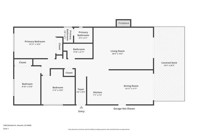 7482 Birkdale Dr, Newark, CA 94560