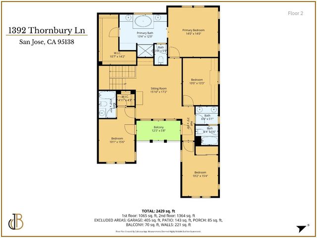1392 Thornbury Lane, San Jose, CA 95138