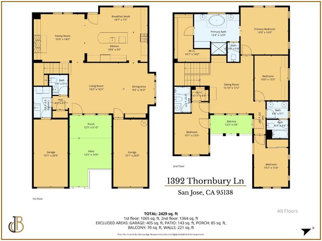 1392 Thornbury Lane, San Jose, CA 95138