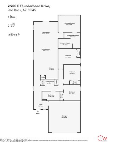 21900 E Thunderhead Drive, Red Rock, AZ 85145