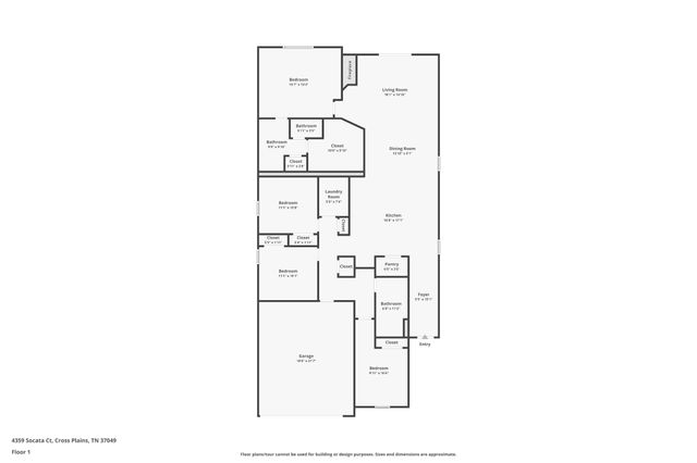 4359 Socata Ct, Cross Plains, TN 37049