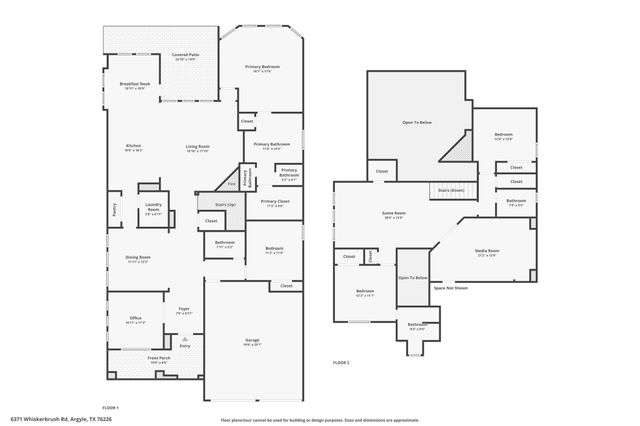 6371 Whiskerbrush Road, Flower Mound, TX 76226