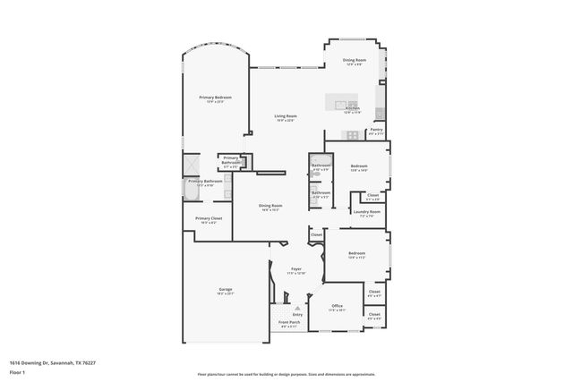 1616 Downing Drive, Aubrey, TX 76227