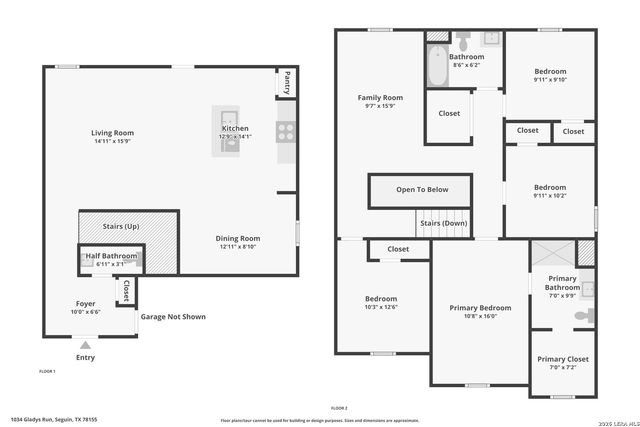 1034 Gladys Run, Seguin, TX 78155