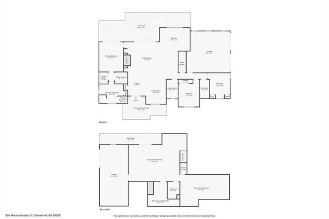 655 Mountainside Drive, Cleveland, GA 30528