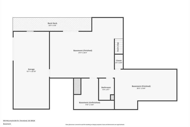 655 Mountainside Drive, Cleveland, GA 30528