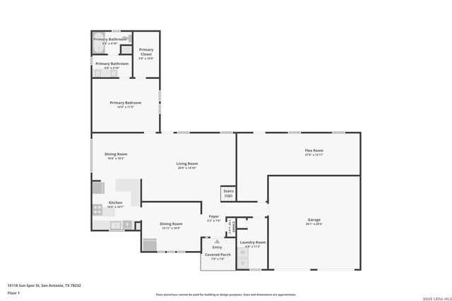 15119 SUN SPUR ST, San Antonio, TX 78232