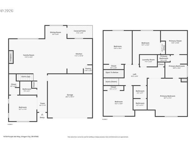 14734 PURPLE ASH Way, Oregon City, OR 97045