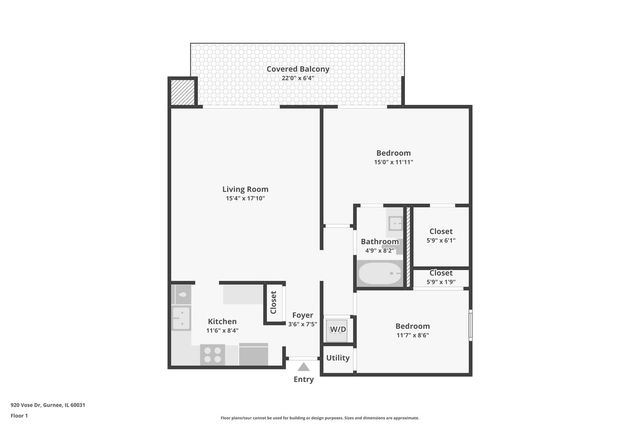 920 Vose Drive 106, Gurnee, IL 60031