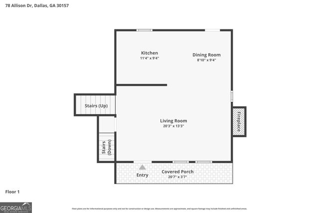 78 Allison Drive, Dallas, GA 30157