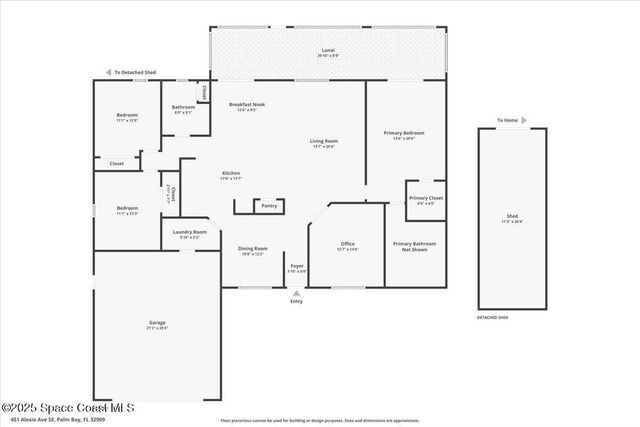 451 Alesio Avenue SE, Palm Bay, FL 32909