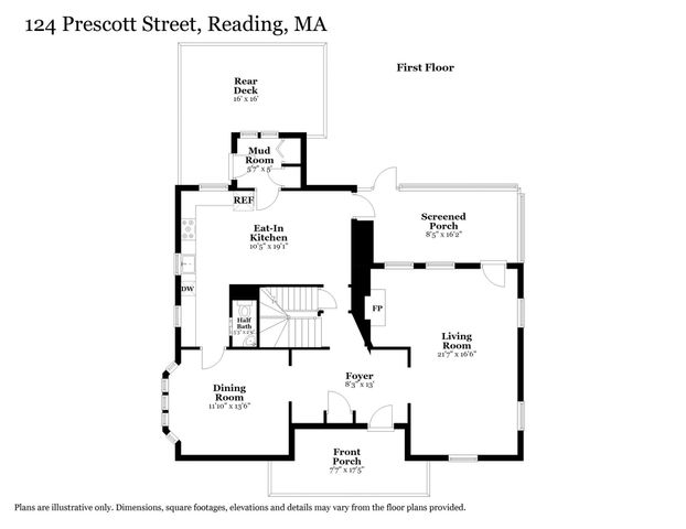 124 Prescott St, Reading, MA 01867