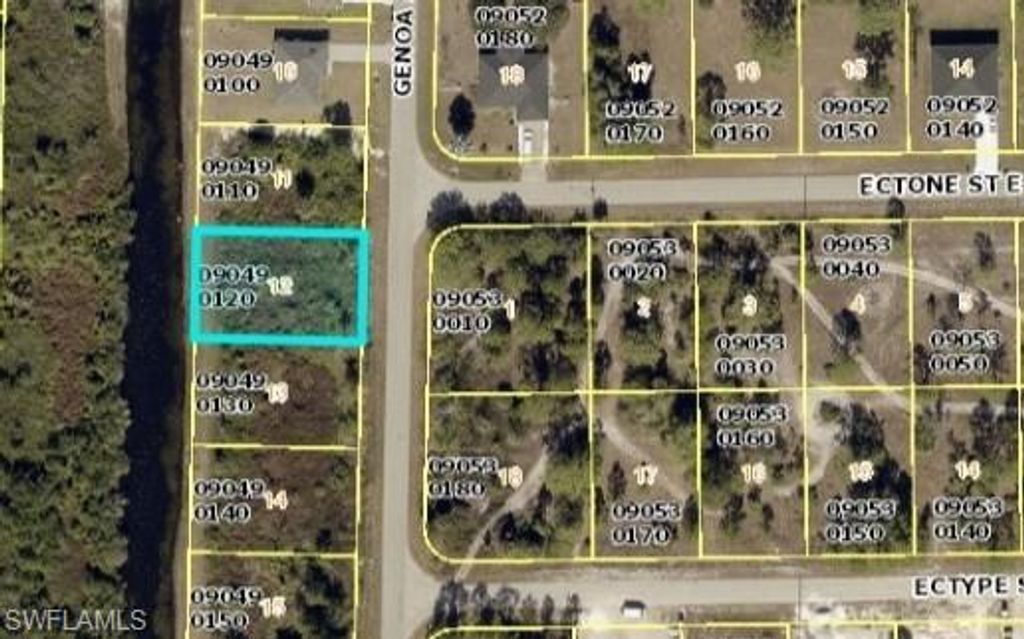 1022 Genoa AVE S, LEHIGH ACRES, FL 33974 — exterior
