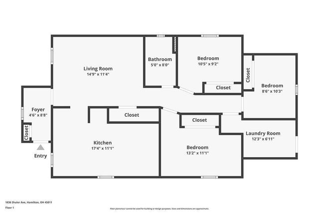 1836 Shuler Avenue, Hamilton, OH 45011