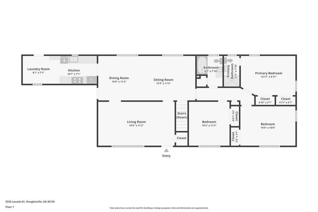 3335 Lauada Drive, Douglasville, GA 30135