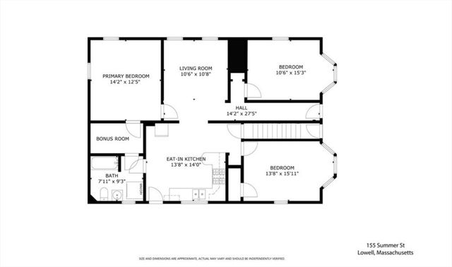 155 Summer St. 155, Lowell, MA 01852