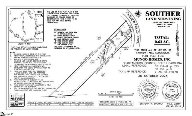 7050 Fairview Falls Drive Lot 36, Chesnee, SC 29323