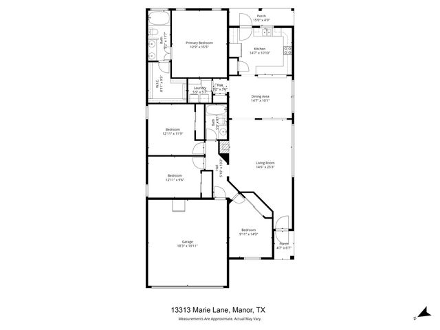 13313 Marie LN, Manor, TX 78653