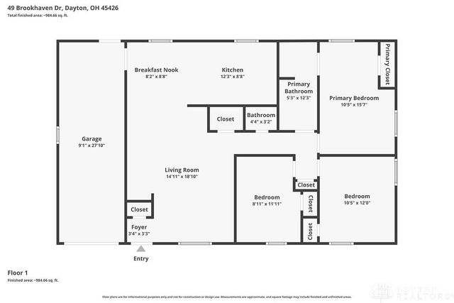 49 Brookhaven Drive, Trotwood, OH 45426