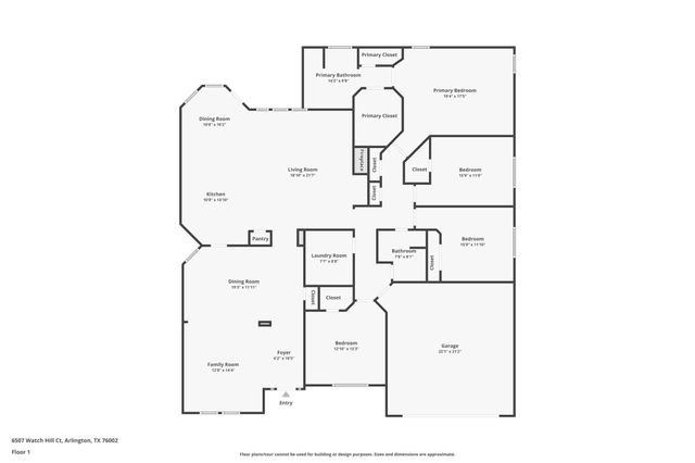 6507 Watch Hill Court, Arlington, TX 76002
