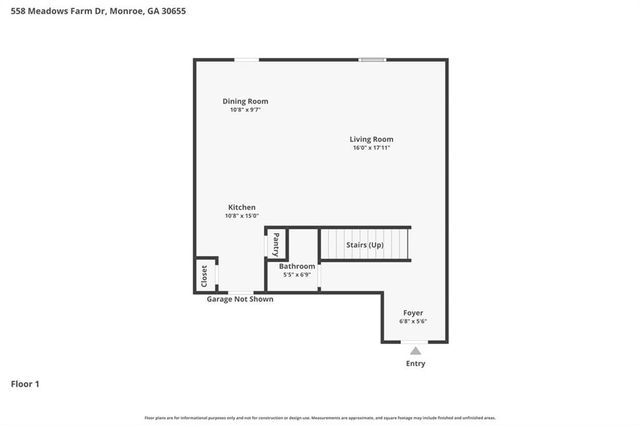 558 Meadows Farm Drive, Monroe, GA 30655