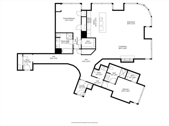 1 Dalton St 3803, Boston, MA 02199