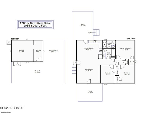 1208 N New River Drive, Holly Ridge, NC 28445