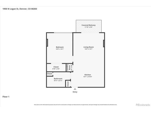 1950 N Logan St 508, Denver, CO 80203