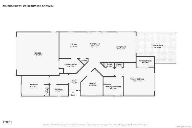 977 Blackhawk Dr, Beaumont, CA 92223