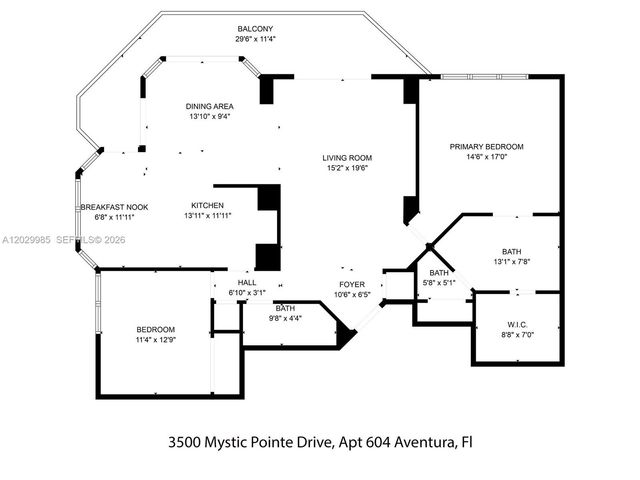 3500 Mystic Pointe Drive 604, Aventura, FL 33180