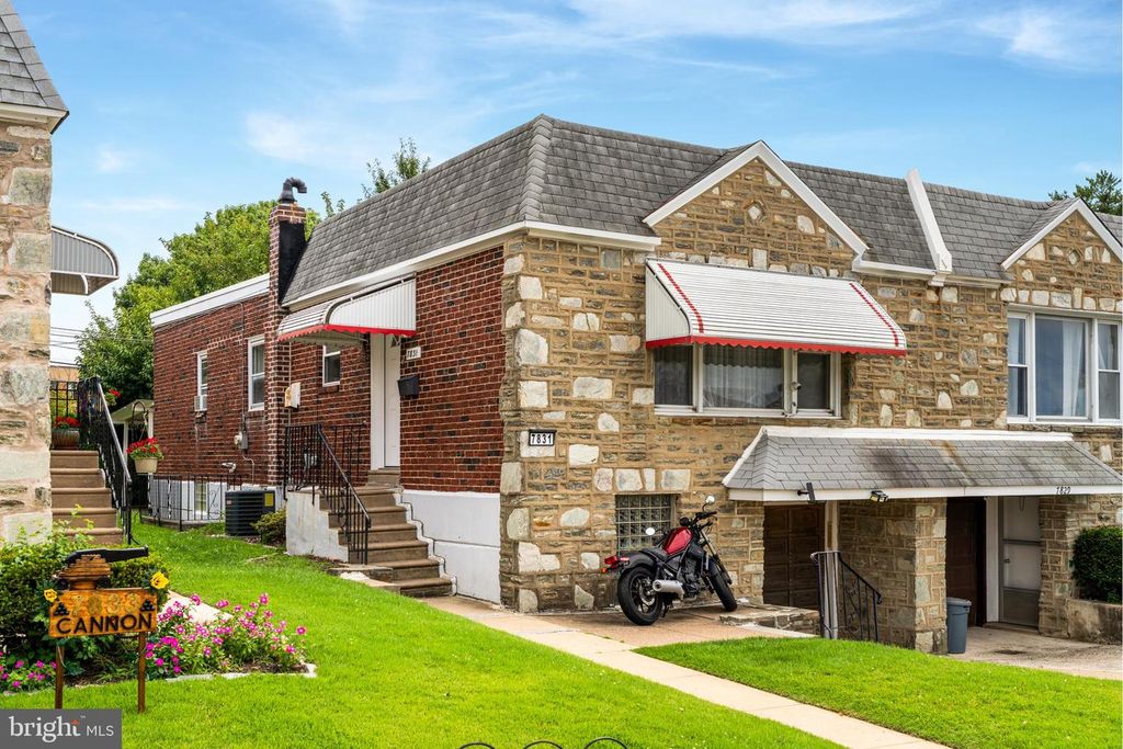 7831 BRIER ST, PHILADELPHIA, PA 19152 — exterior