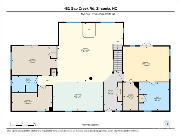 482 Gap Creek Road, Zirconia, NC 28790