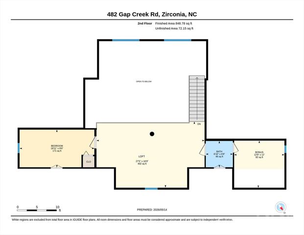 482 Gap Creek Road, Zirconia, NC 28790