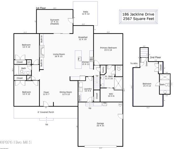 186 Jackline Drive, Hampstead, NC 28443