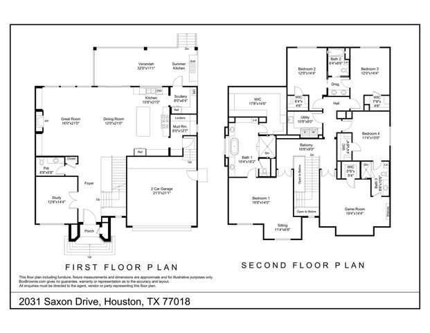 2031 Saxon Drive, Houston, TX 77018