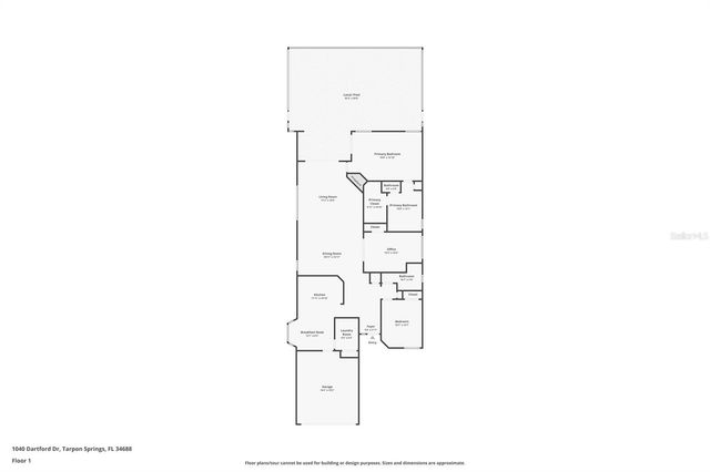 1040 DARTFORD DRIVE, Tarpon Springs, FL 34688