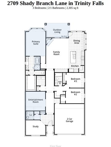 2709 Shady Branch Lane, Mckinney, TX 75071