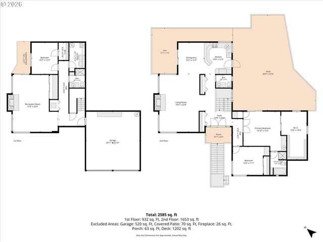 2461 PARK HILL Dr, Longview, WA 98632
