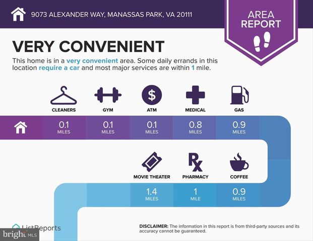 9073 ALEXANDER WAY, Manassas Park, VA 20111