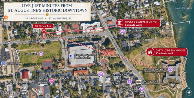 37 GROVE Avenue, St. Augustine, FL 32084