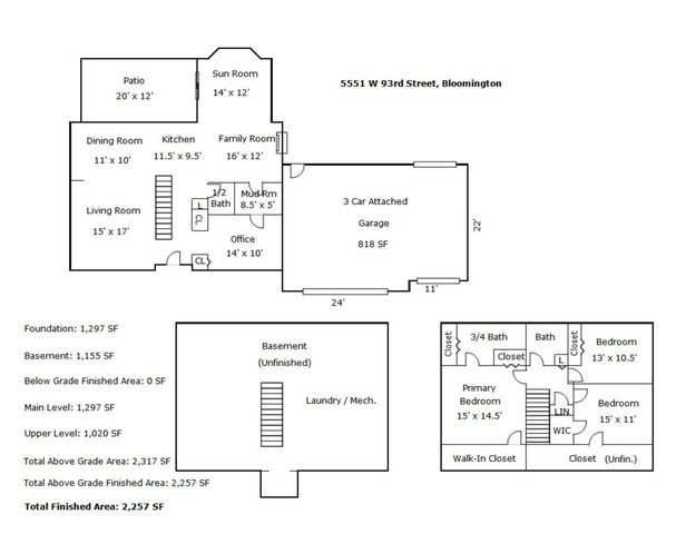 5551 W 93rd Street, Bloomington, MN 55437